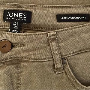 Mocha Wash Lexington Straight Leg Jeans 
